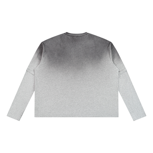 Storavio Unisex Vintage Wash Layered T-Shirt
