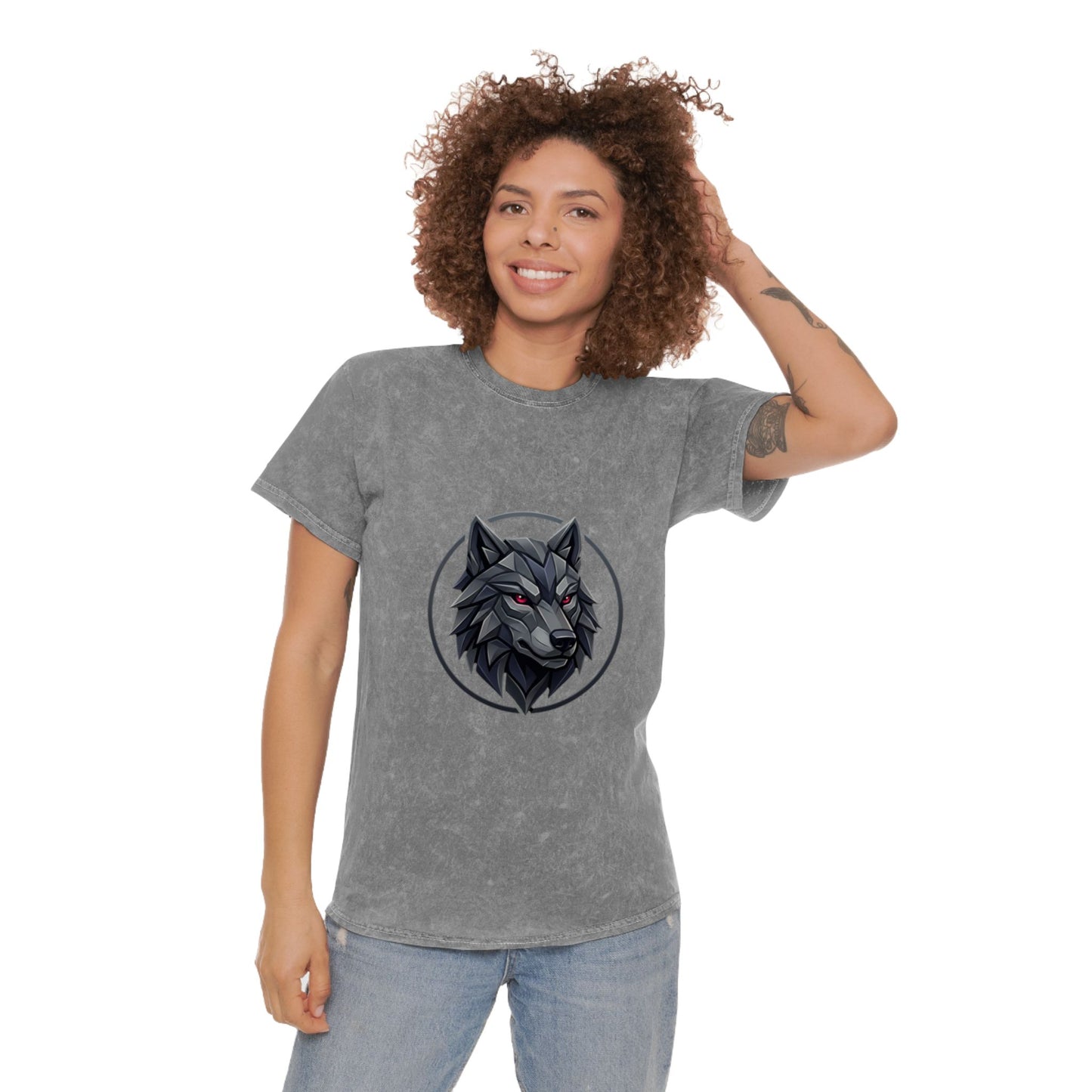 Wolf Head Graphic T-Shirt