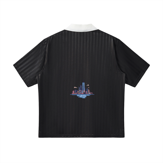 new york Striped Soccer Jersey