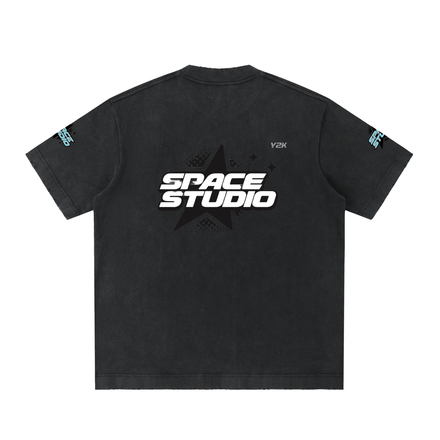 SPACE STUDIO Frayed T-Shirt