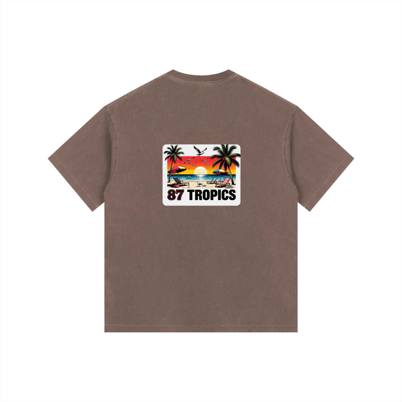 Vintage Washed Oversized Cotton T-Shirt