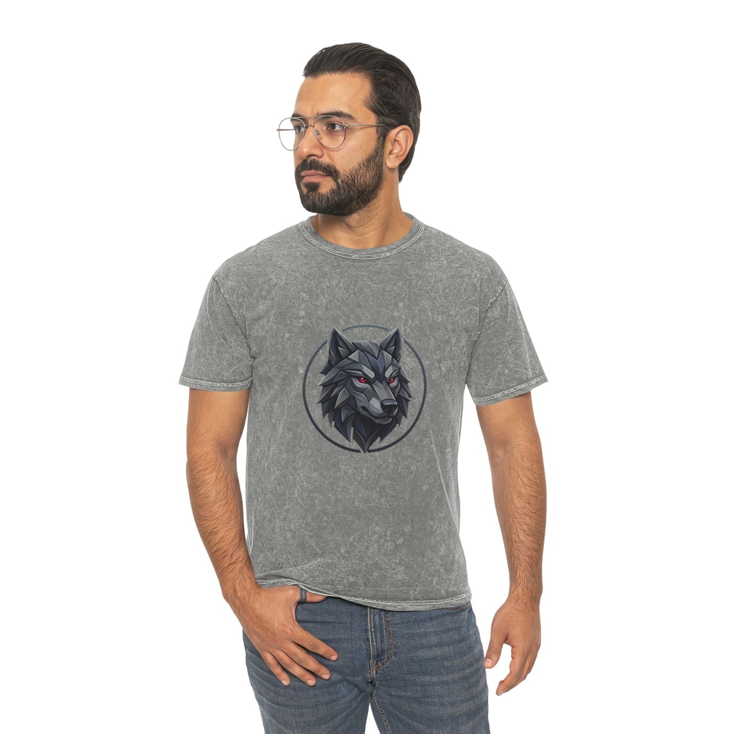 Wolf Head Graphic T-Shirt