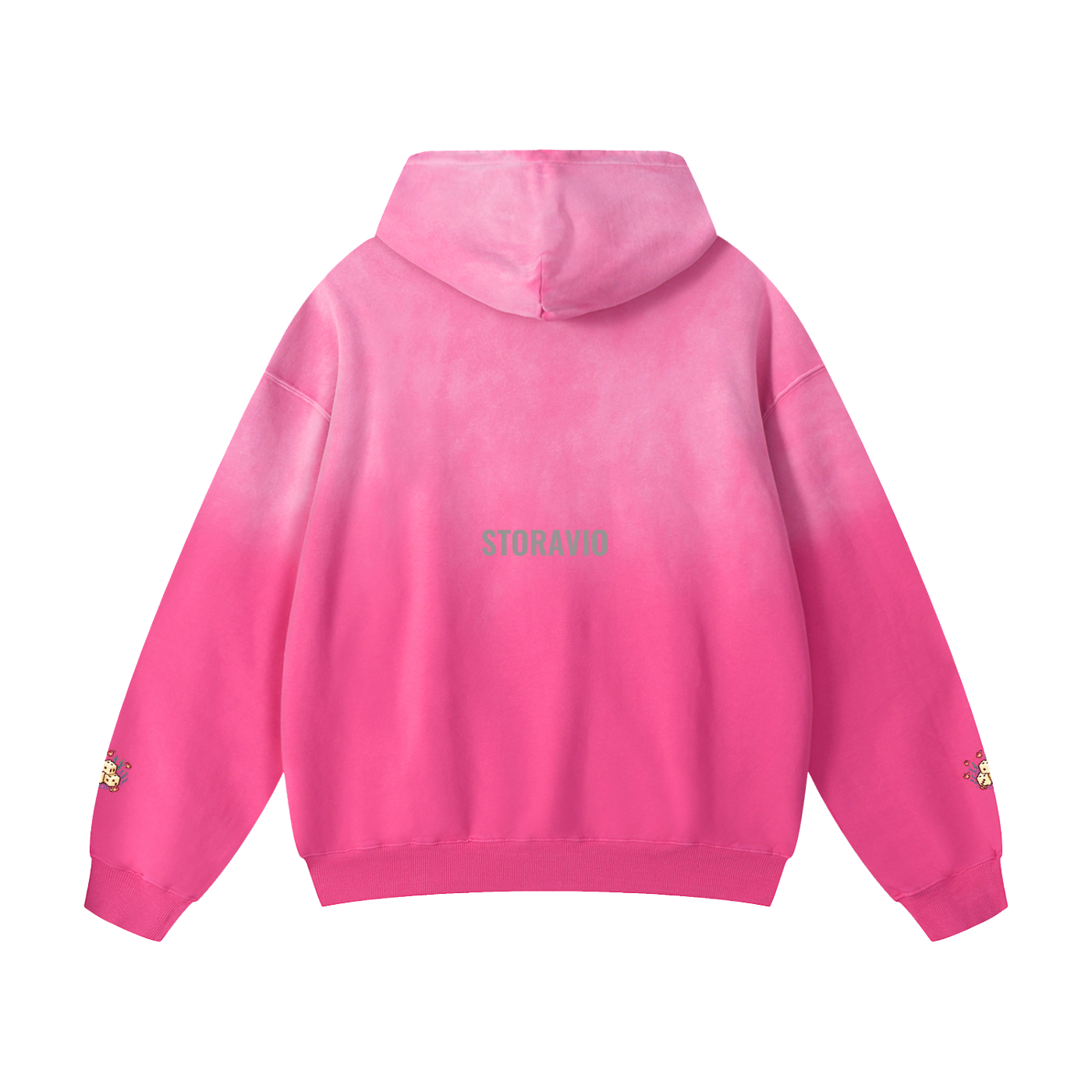 Storavio Heavyweight Sun-Fade Oversized Hoodie