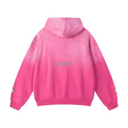 Storavio Heavyweight Sun-Fade Oversized Hoodie