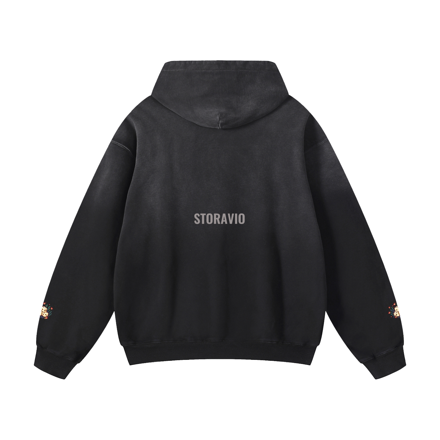 Storavio Heavyweight Sun-Fade Oversized Hoodie