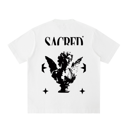 Storavio Scared Vintage Washed Frayed T-Shirt