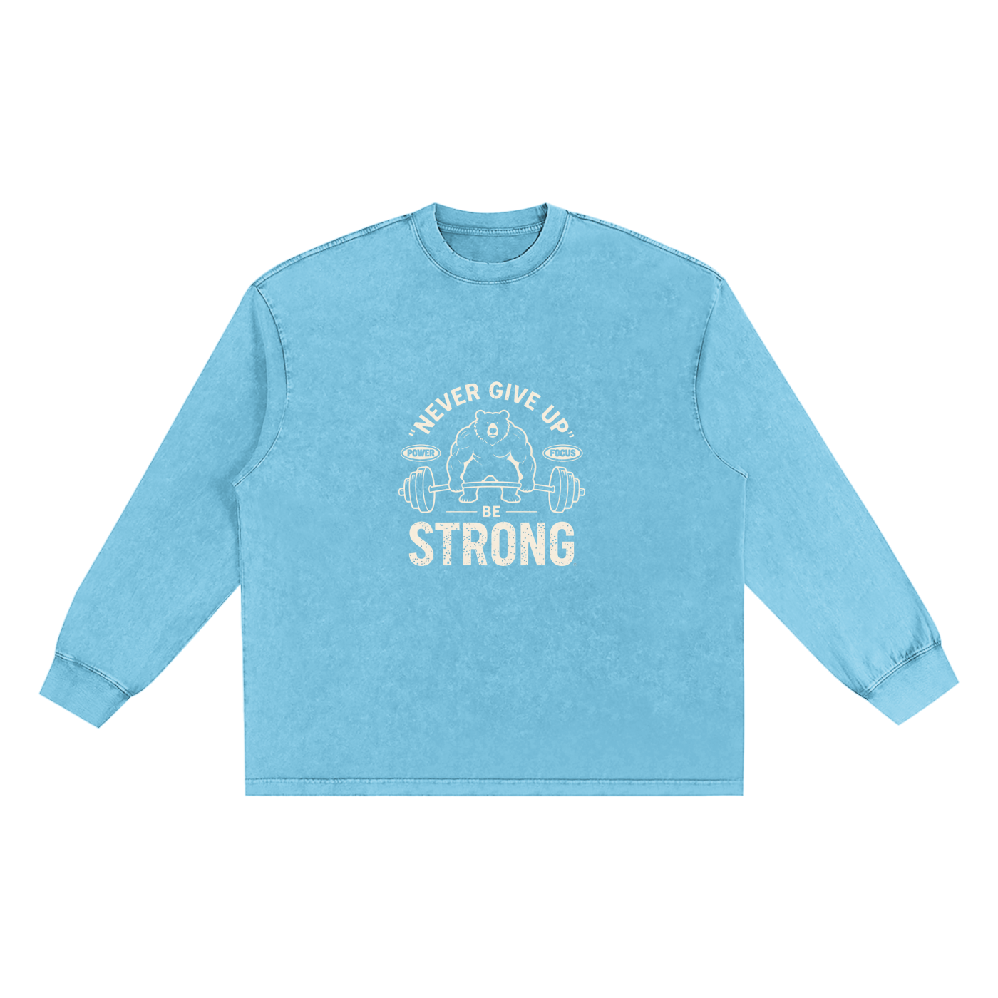 Snow Washed Frayed Edge T-Shirt