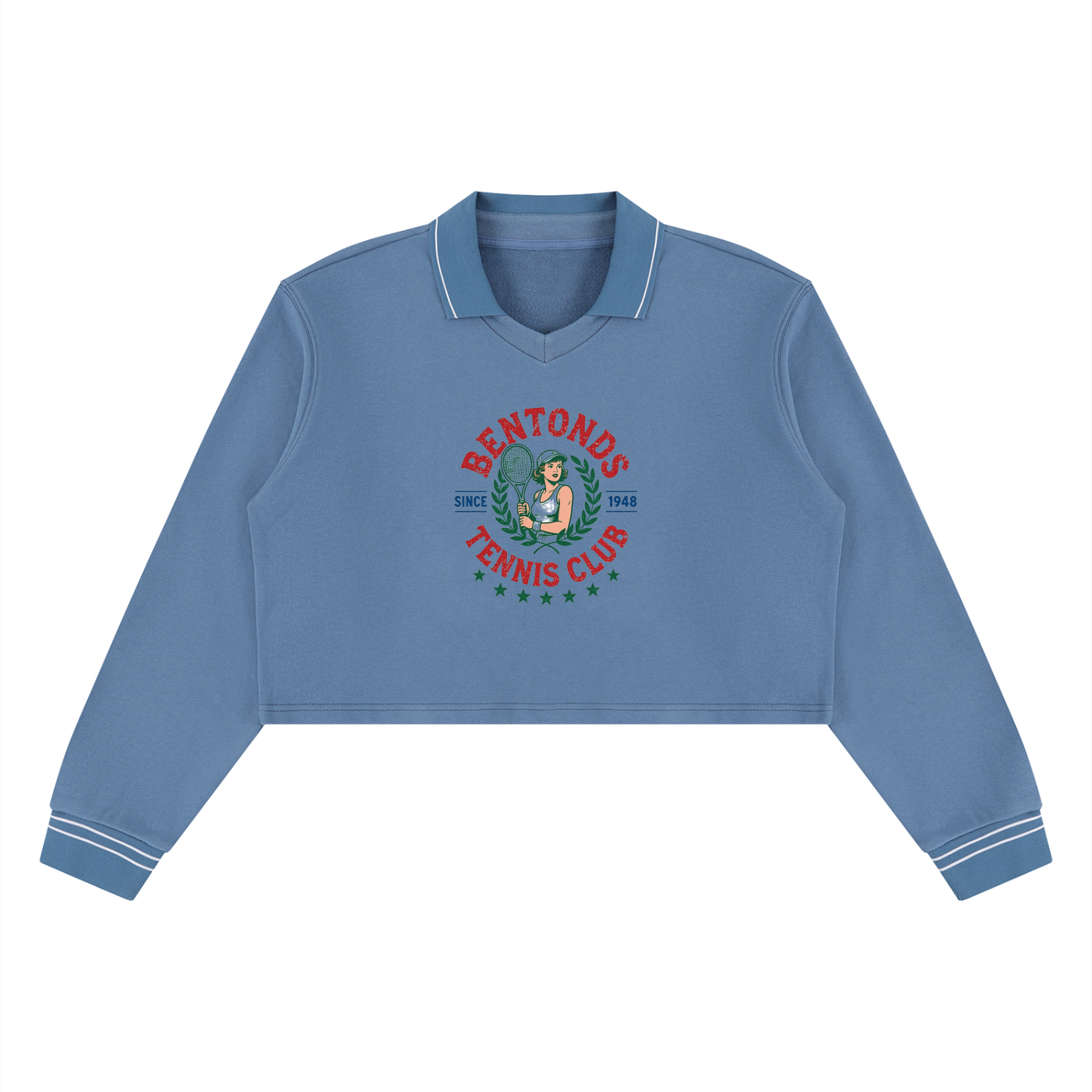 Women’s Boxy Collared Sweatshirt