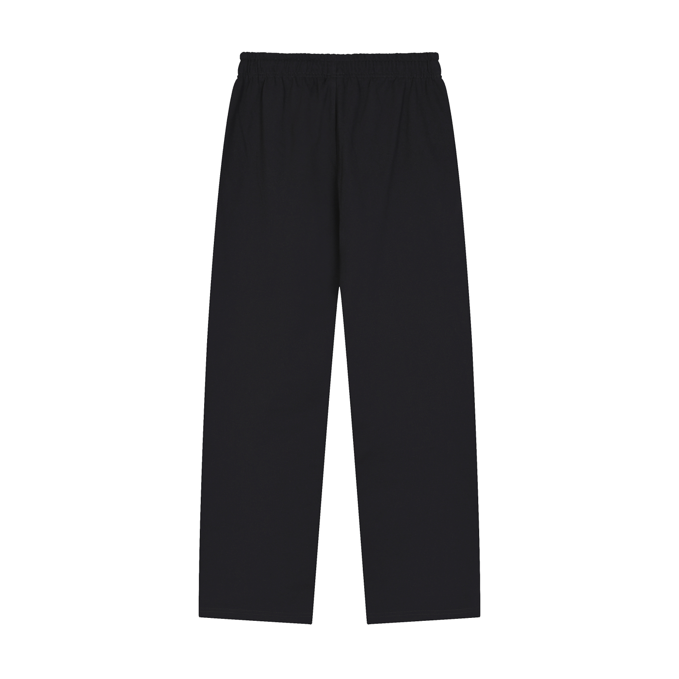 Storavio Solid Color Straight-Leg Sweatpants (Oat Gray)