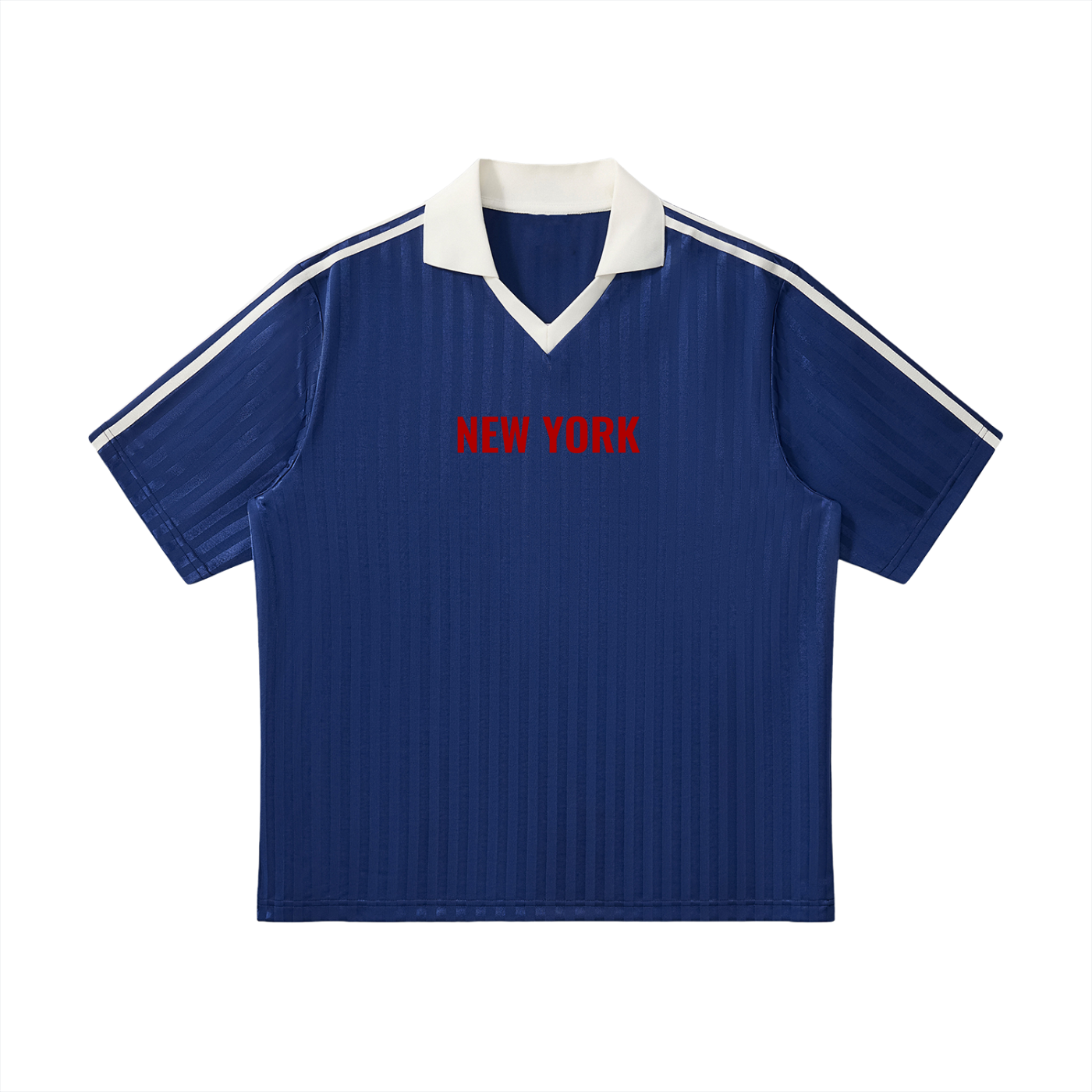 new york Striped Soccer Jersey