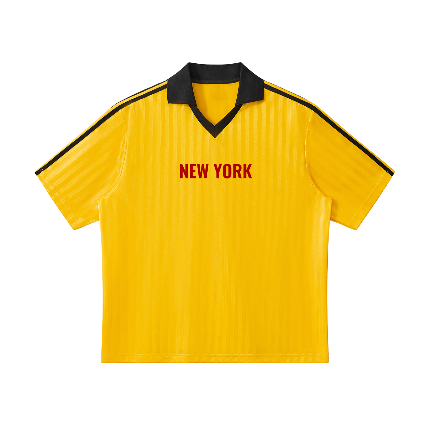 new york Striped Soccer Jersey