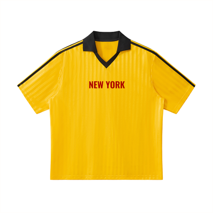 new york Striped Soccer Jersey