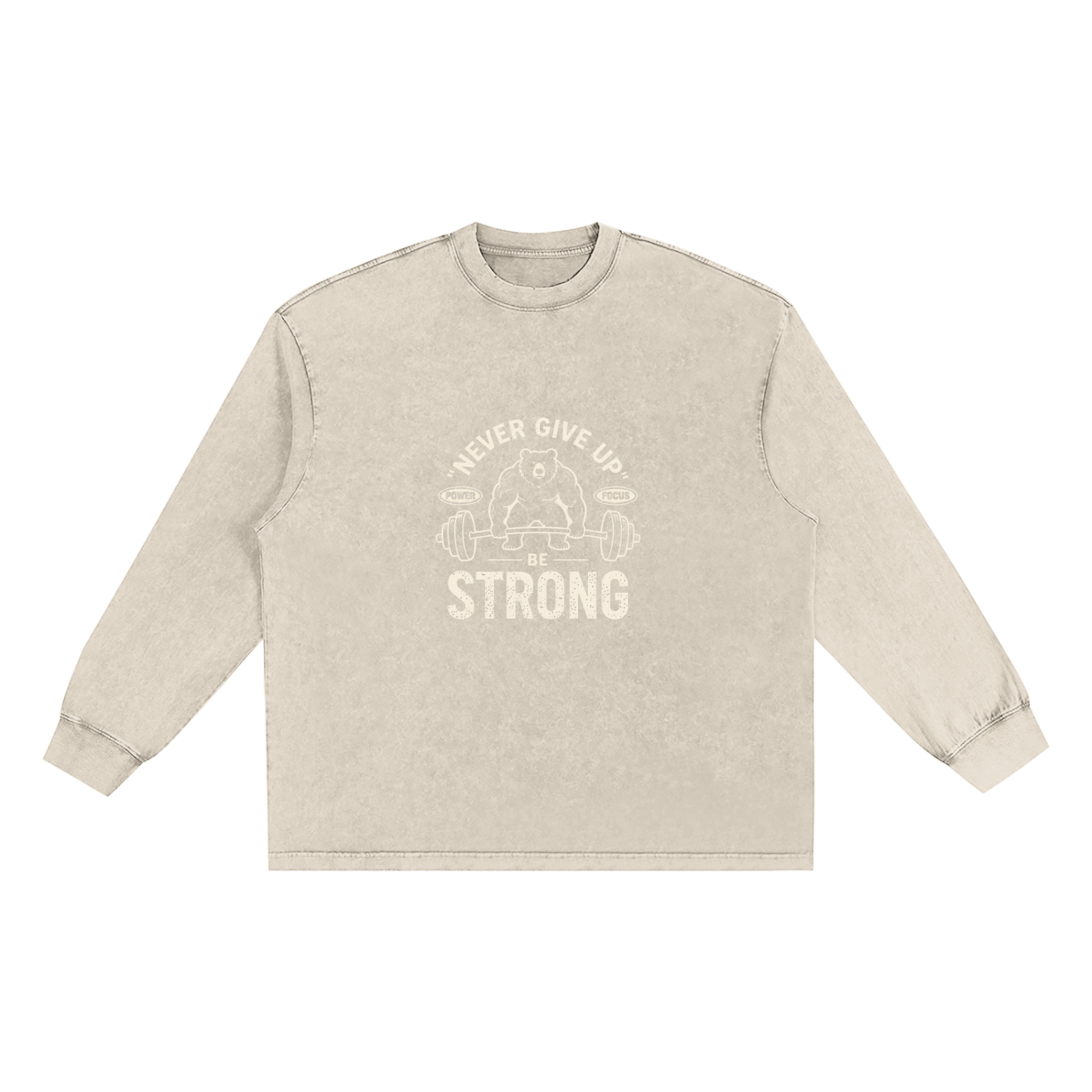 Snow Washed Frayed Edge T-Shirt