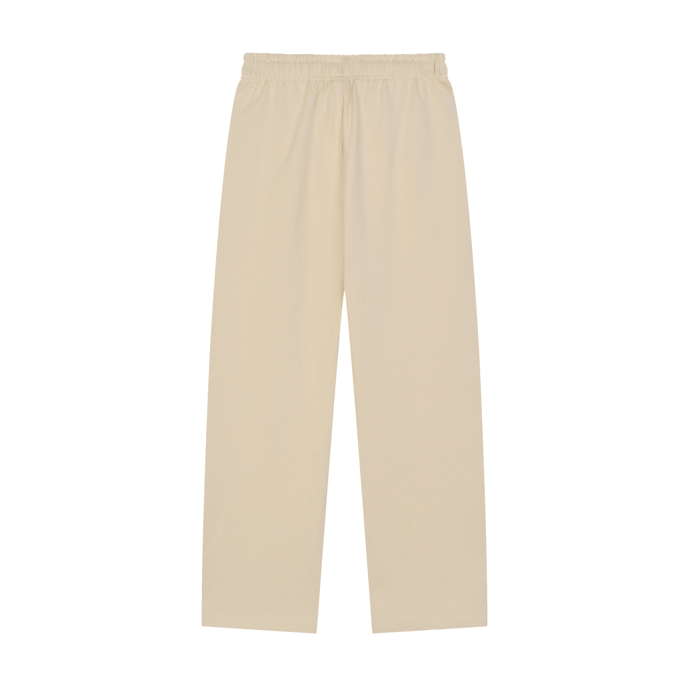 Storavio Solid Color Straight-Leg Sweatpants (Oat Gray)