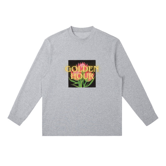 golden hour Crewneck Long-Sleeve T-Shirt
