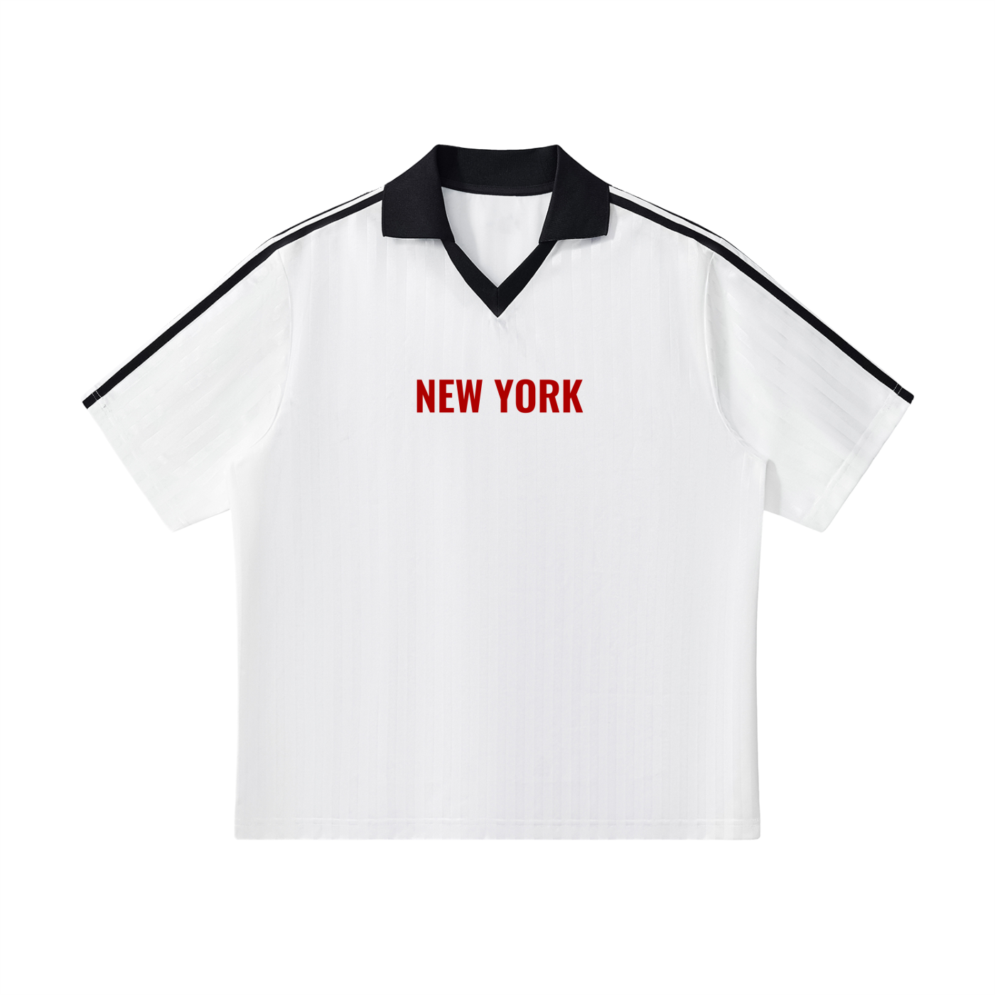new york Striped Soccer Jersey