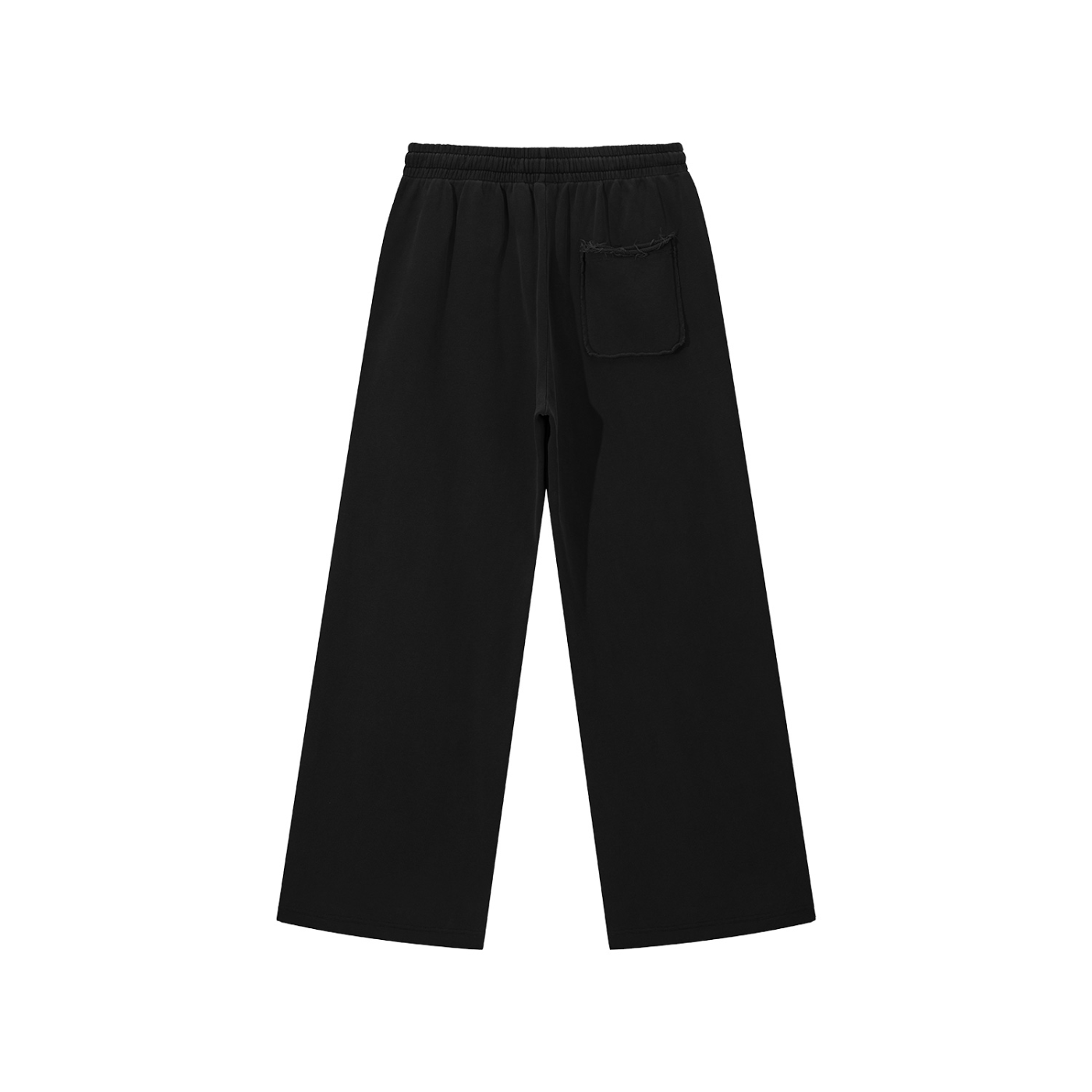 Storavio Snow Washed Raw Edge Sweatpants