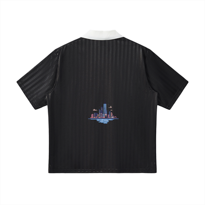 new york Striped Soccer Jersey