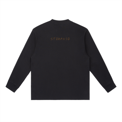 golden hour Crewneck Long-Sleeve T-Shirt