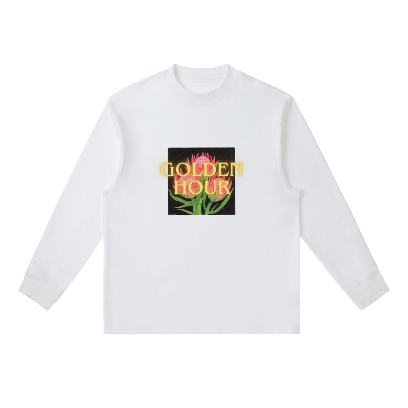 golden hour Crewneck Long-Sleeve T-Shirt
