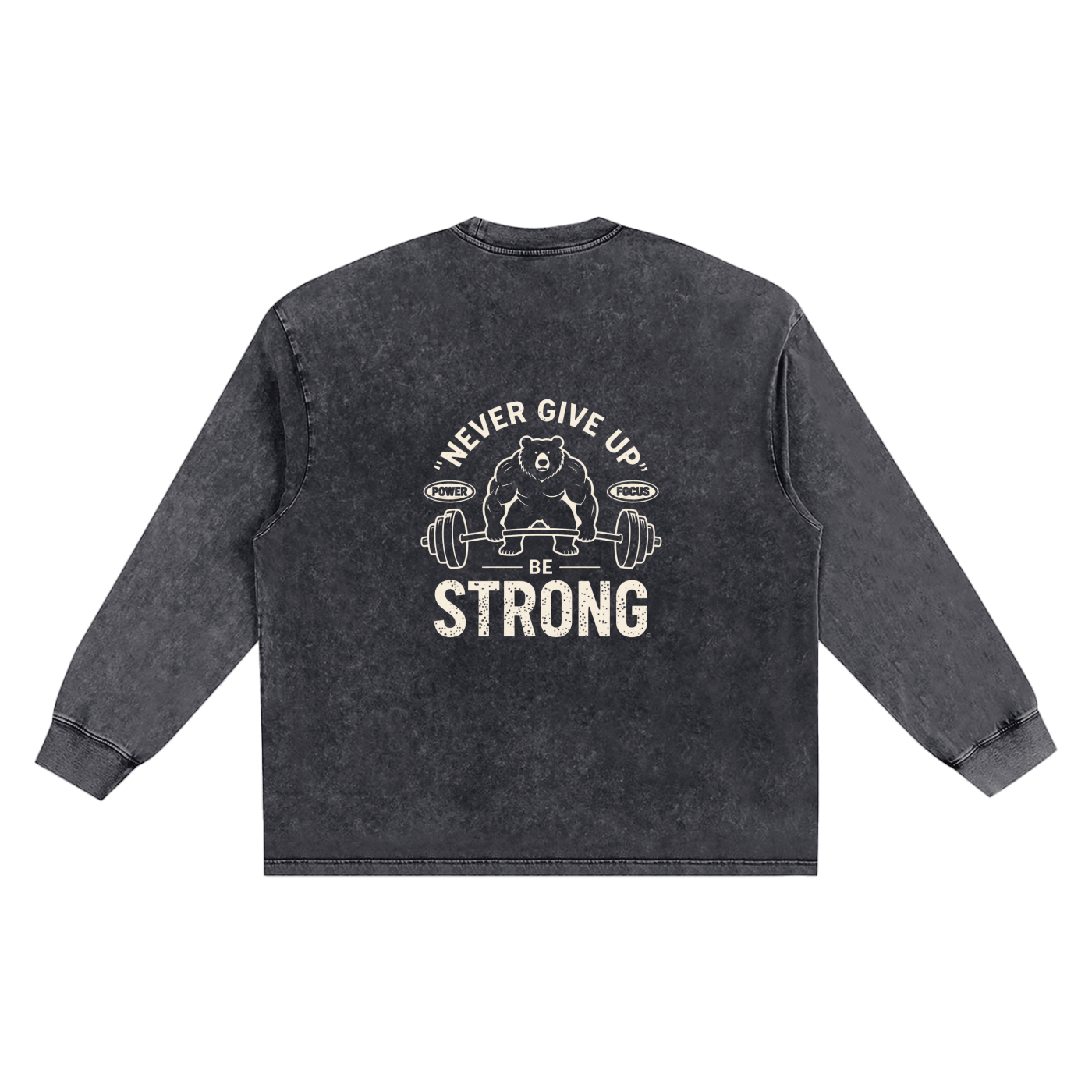 Snow Washed Frayed Edge T-Shirt