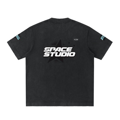 Storavio Space Studio Frayed T-Shirt