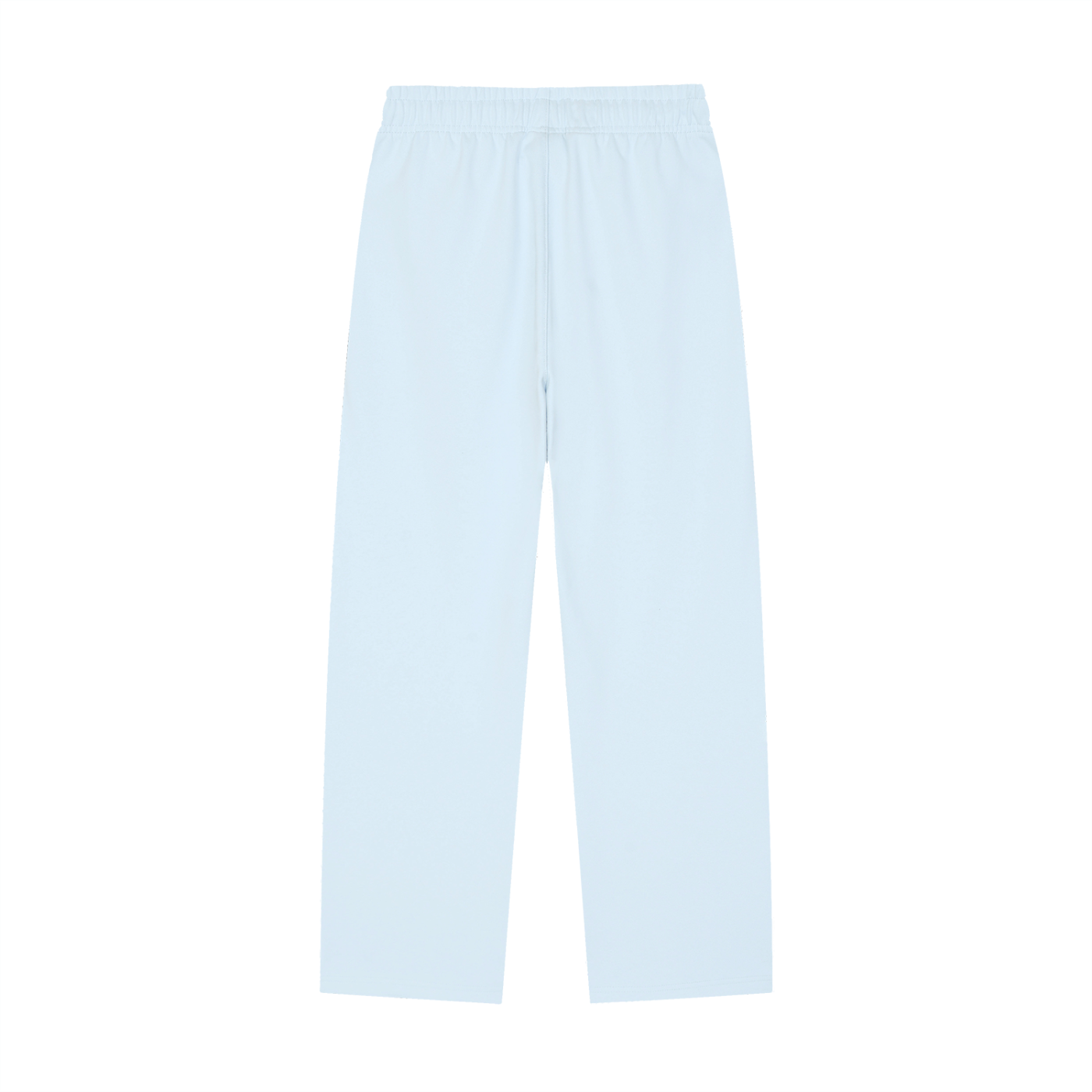 Storavio Solid Color Straight-Leg Sweatpants (Oat Gray)