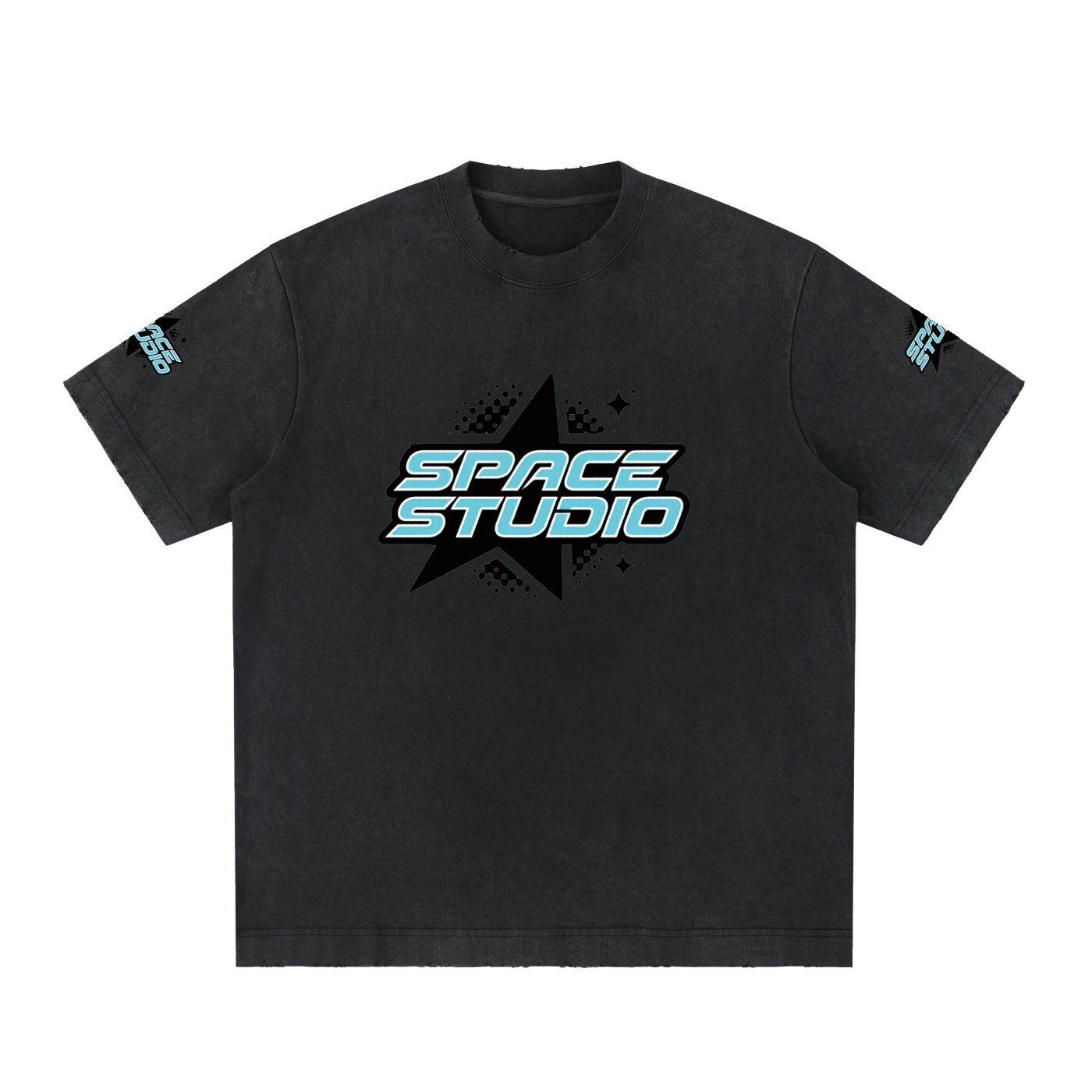 SPACE STUDIO Frayed T-Shirt