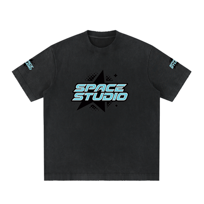 Storavio Space Studio Frayed T-Shirt