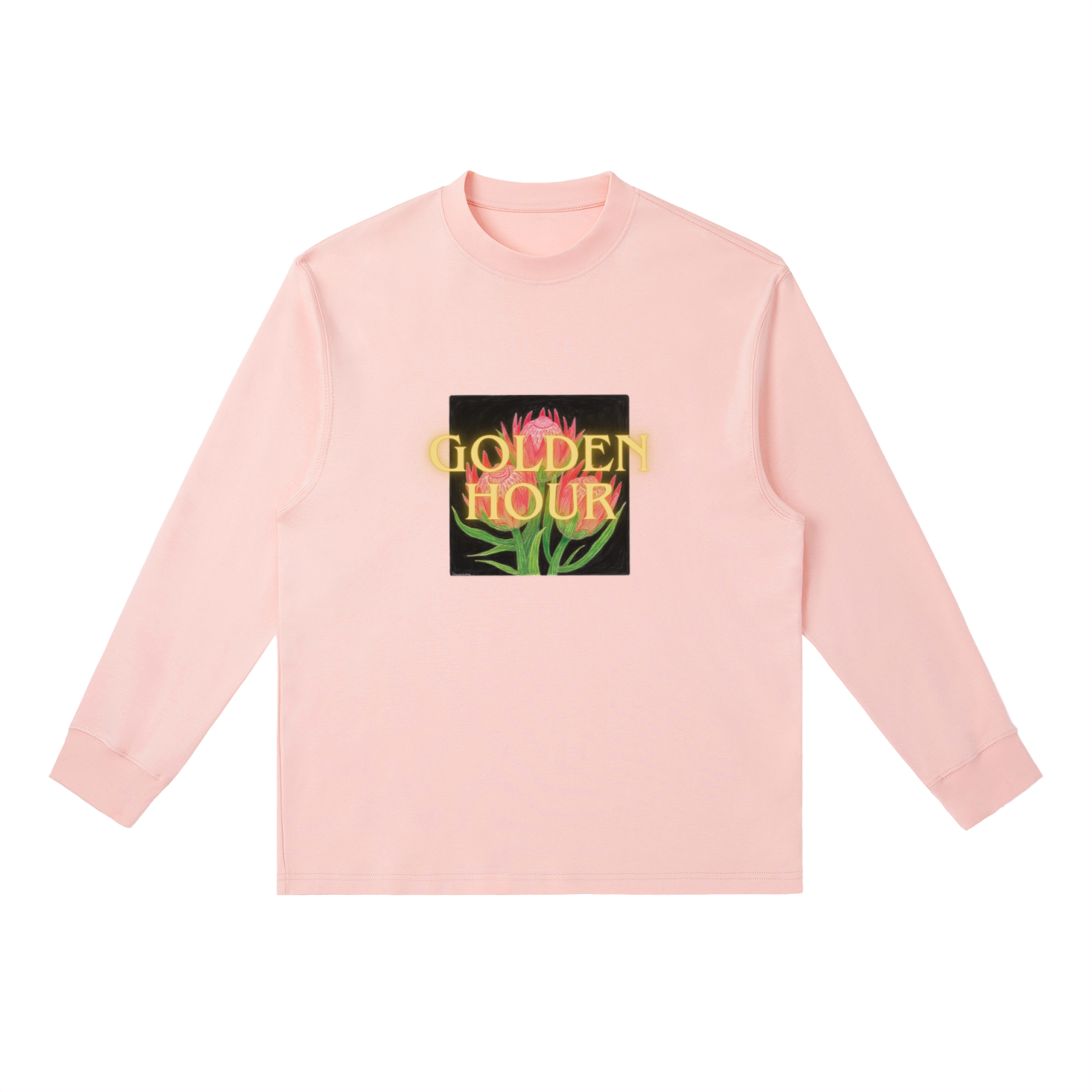 golden hour Crewneck Long-Sleeve T-Shirt
