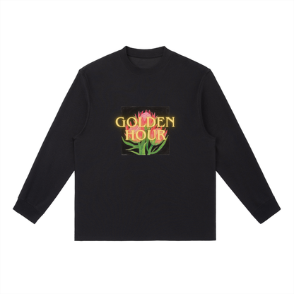 golden hour Crewneck Long-Sleeve T-Shirt
