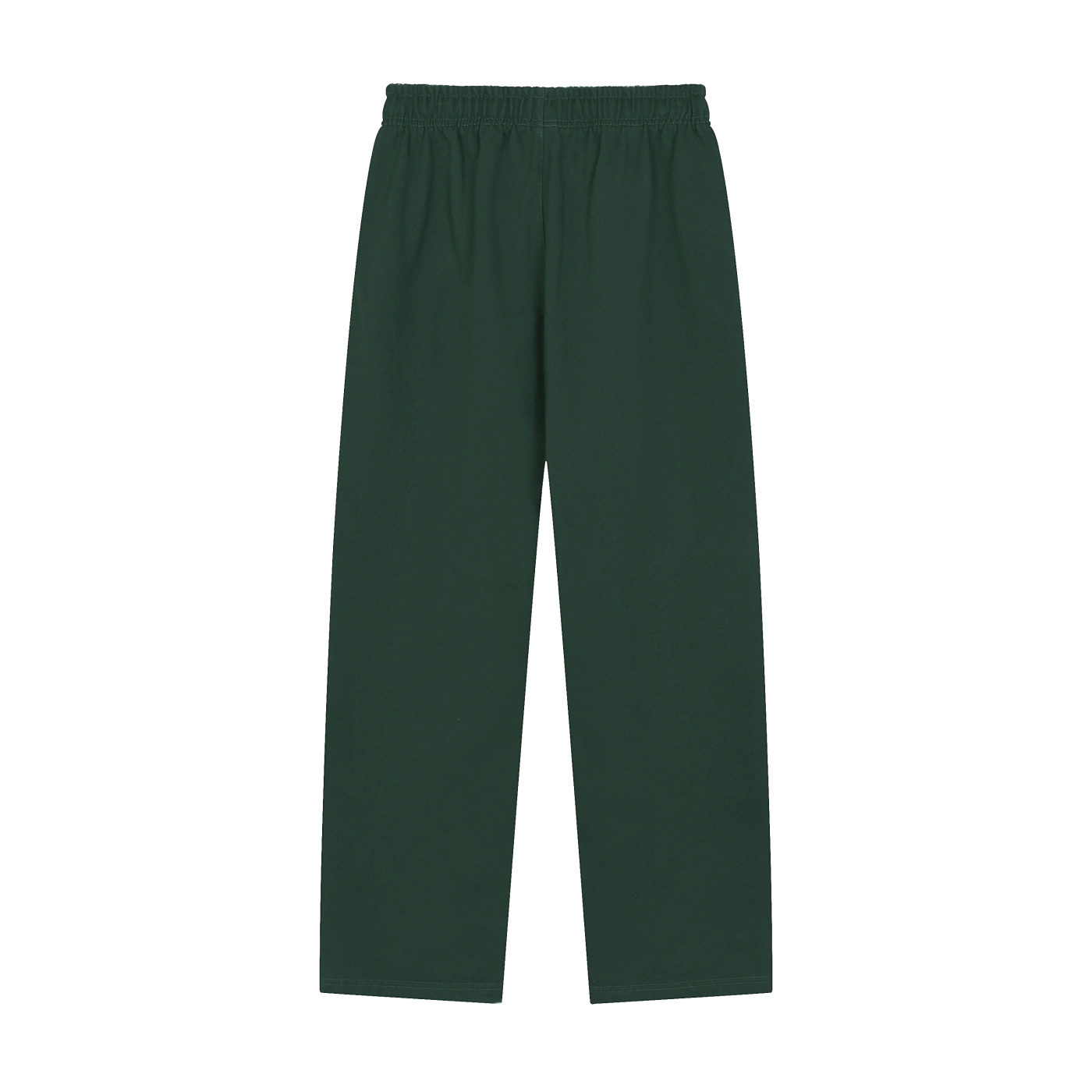 Storavio Solid Color Straight-Leg Sweatpants (Oat Gray)