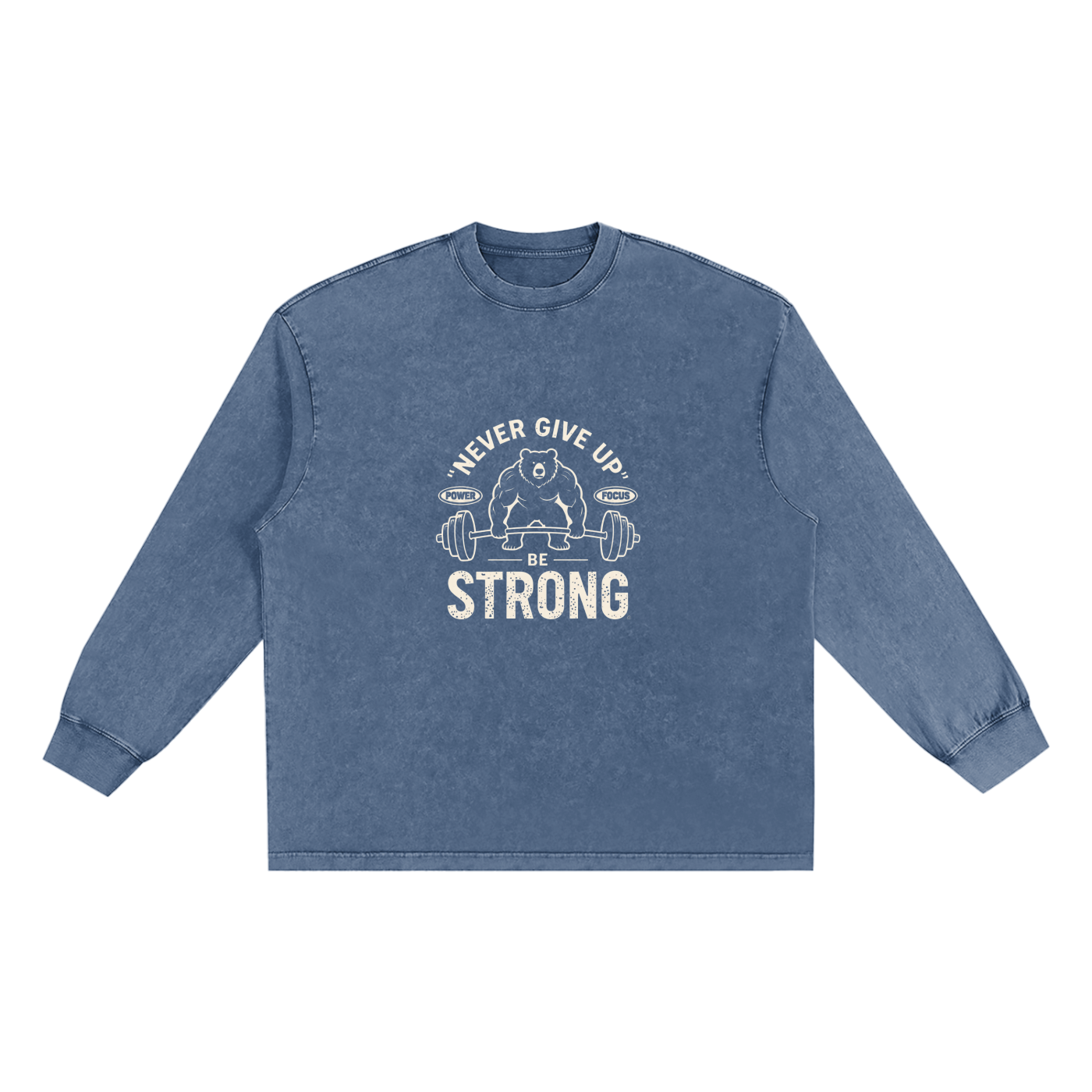 Snow Washed Frayed Edge T-Shirt