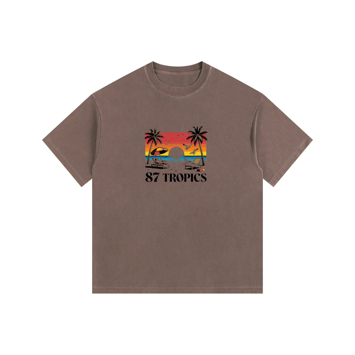 Vintage Washed Oversized Cotton T-Shirt