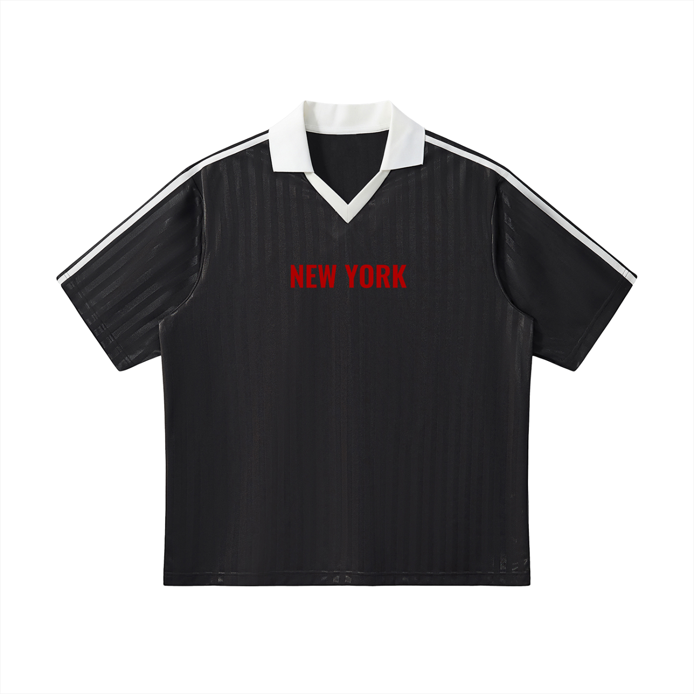 new york Striped Soccer Jersey