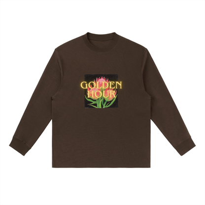 golden hour Crewneck Long-Sleeve T-Shirt