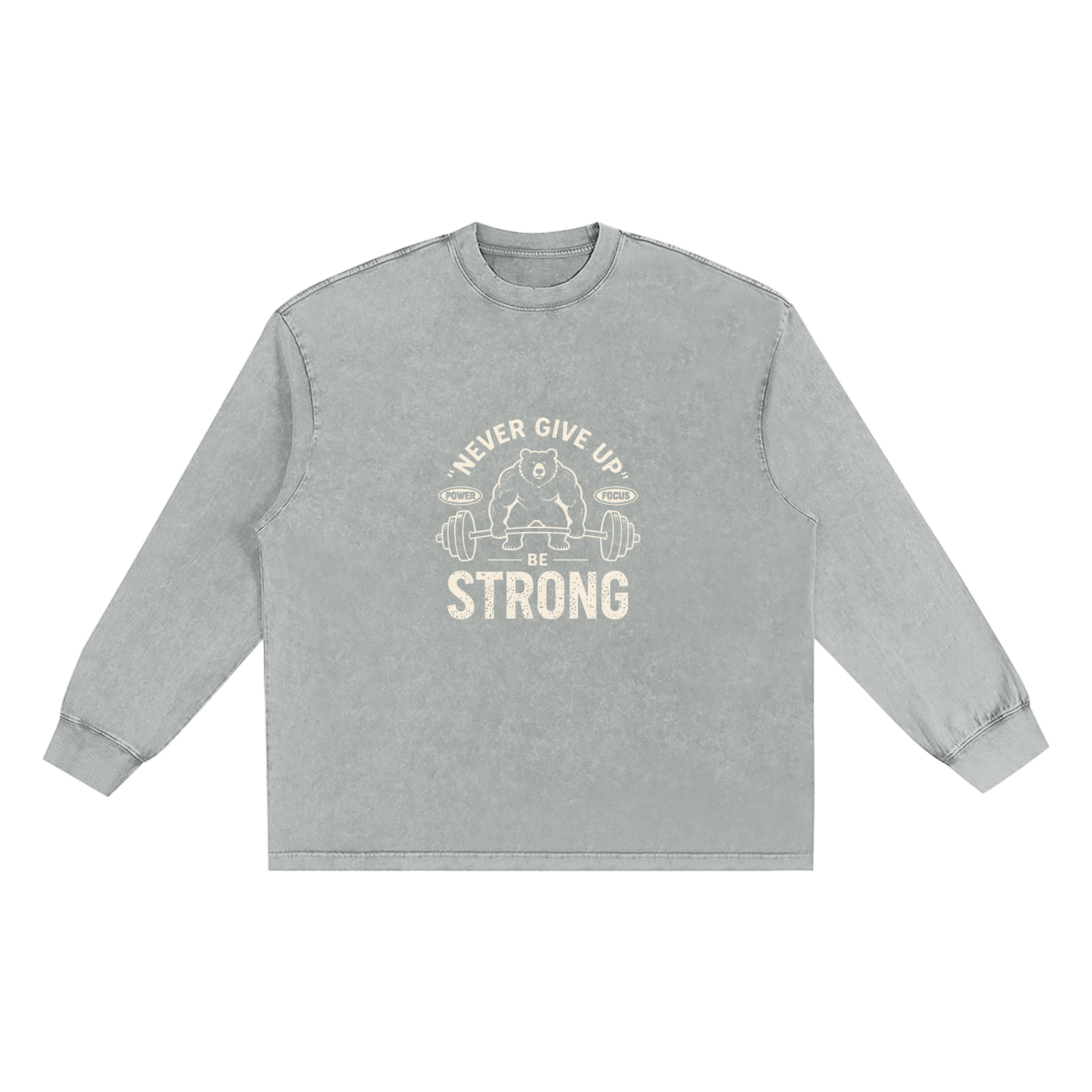 Snow Washed Frayed Edge T-Shirt