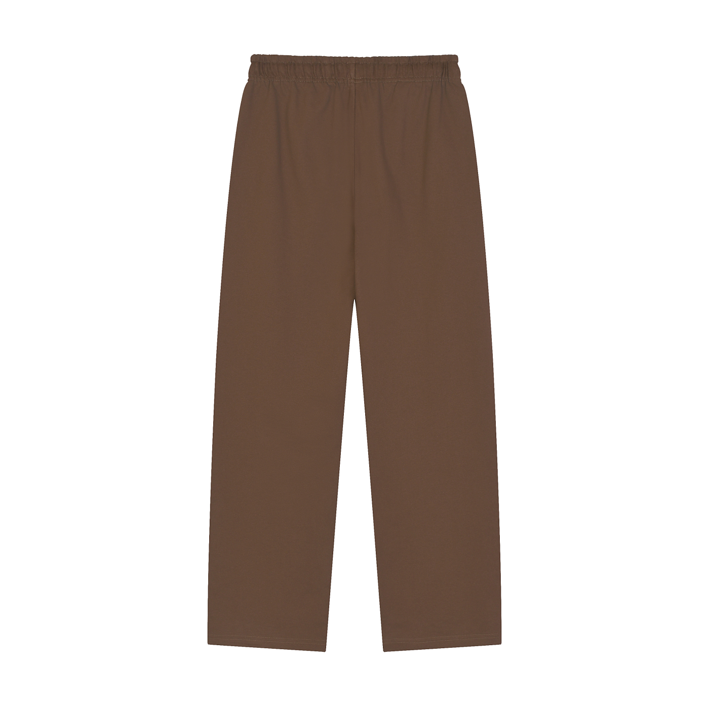 Storavio Solid Color Straight-Leg Sweatpants (Oat Gray)