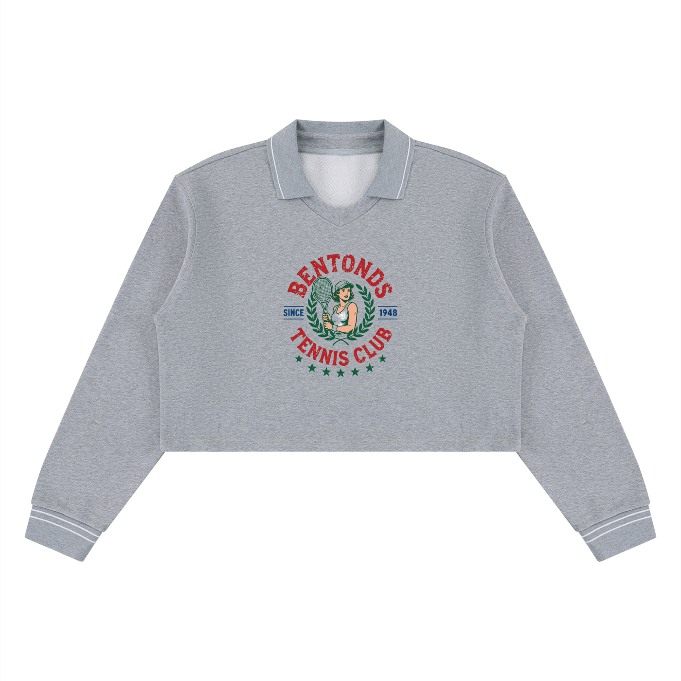 Women’s Boxy Collared Sweatshirt