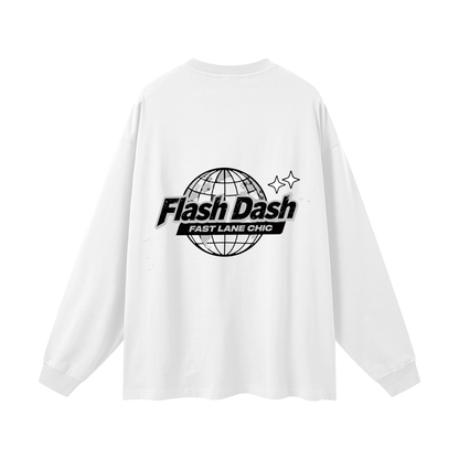 Storavio Oversized Unisex Long Sleeve T-Shirt