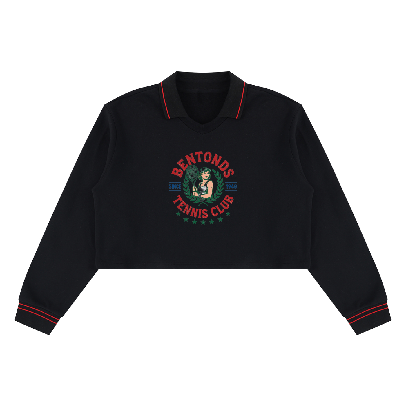 Women’s Boxy Collared Sweatshirt