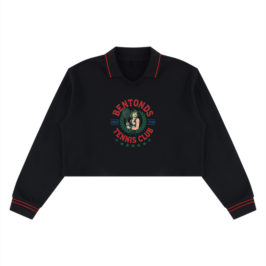 Women’s Boxy Collared Sweatshirt