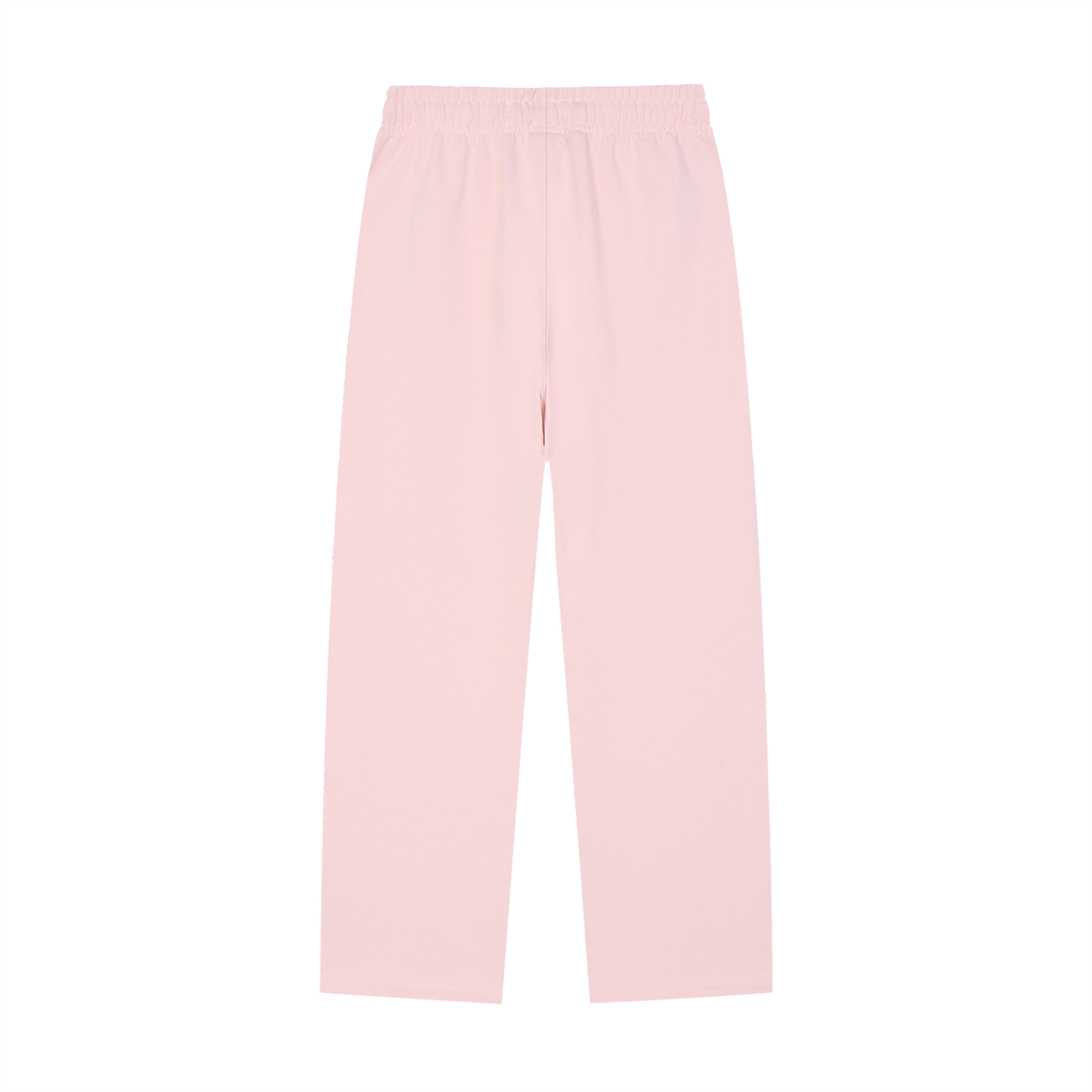 Storavio Solid Color Straight-Leg Sweatpants (Oat Gray)